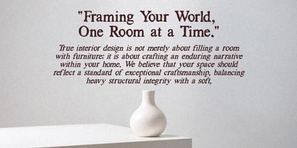 Sovera Romeri Font Poster 3