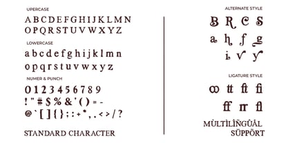 Sovera Romeri Font Poster 10