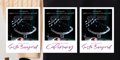 Playback Font Poster 7