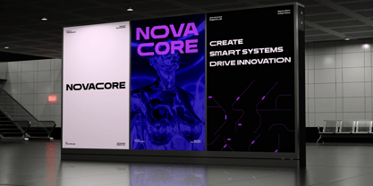 Noa Voren Font Poster 6