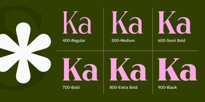 Glique Variable Font Poster 4