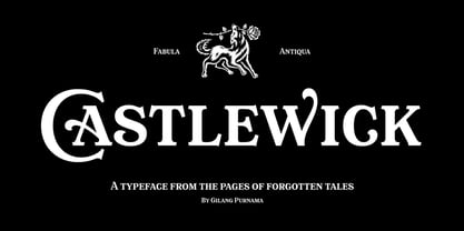 Castlewick Font Poster 1