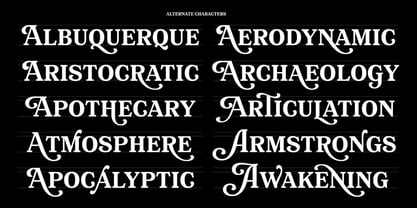 Castlewick Font Poster 6