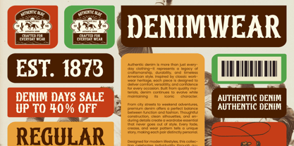 Bechon Spurs Font Poster 6
