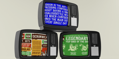 Bechon Spurs Font Poster 4