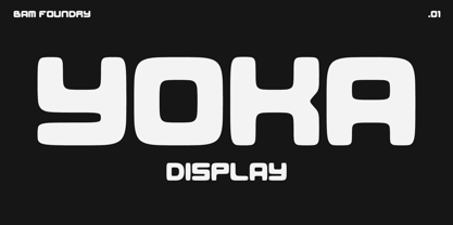 Yoka Font Poster 1