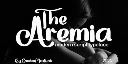 The Aremia Font Poster 1