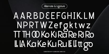 Refona Font Poster 9