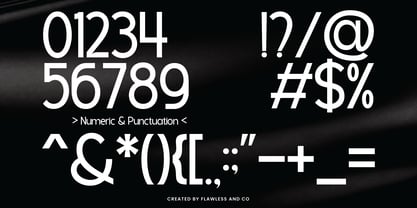 Refona Font Poster 8