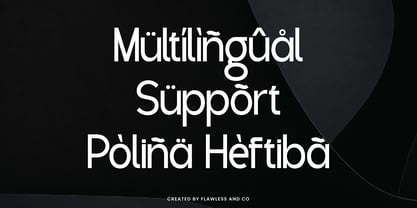 Refona Font Poster 10
