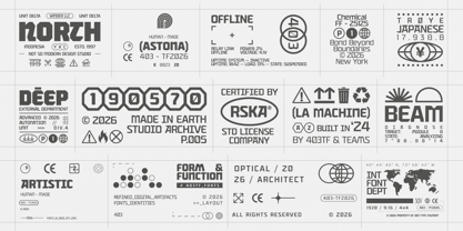 403 Astona Font Poster 8