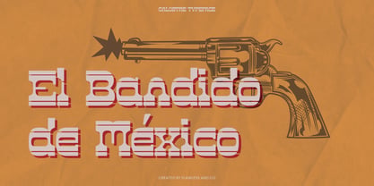 Calostre Font Poster 7
