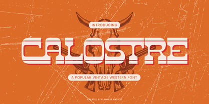 Calostre Font Poster 1