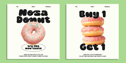 Doughzy Font Poster 4