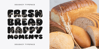 Doughzy Font Poster 3