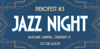 Decort Font Poster 6