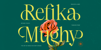 Refika Mughy Font Poster 1