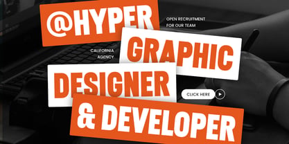 Omica Font Poster 4