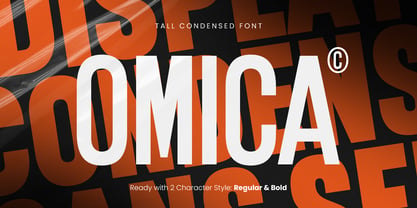 Omica Font Poster 1