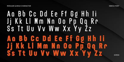Omica Font Poster 11