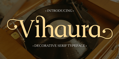 Vihaura Font Poster 1