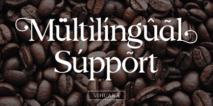 Vihaura Font Poster 2