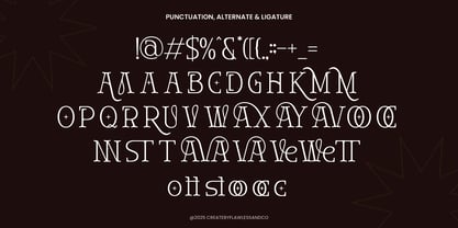 Kavaroom Font Poster 9