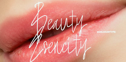 Beauty Esencity Font Poster 1