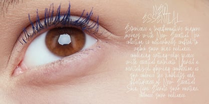 Beauty Esencity Font Poster 6