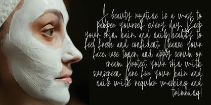 Beauty Esencity Font Poster 7