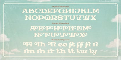 Mild Breeze Font Poster 8