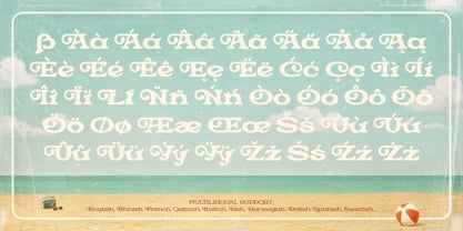 Mild Breeze Font Poster 9