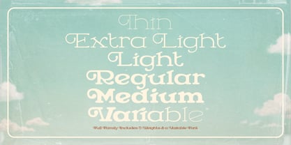 Mild Breeze Font Poster 5