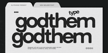 GC Godthem Font Poster 1