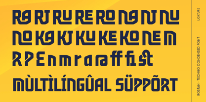 Rostan Font Poster 10