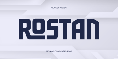 Rostan Font Poster 1