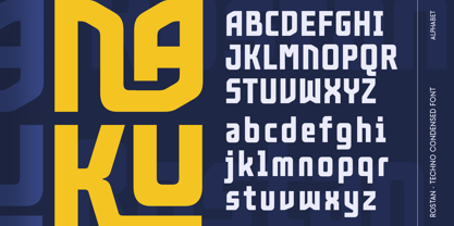 Rostan Font Poster 11