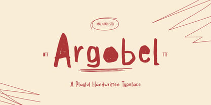 Argobel Font Poster 1