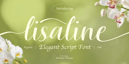 Lisaline Font Poster 1