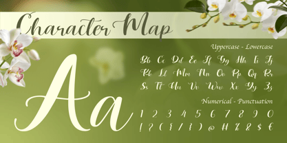 Lisaline Font Poster 2