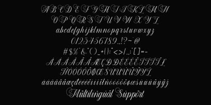 Blorivelle Font Poster 9