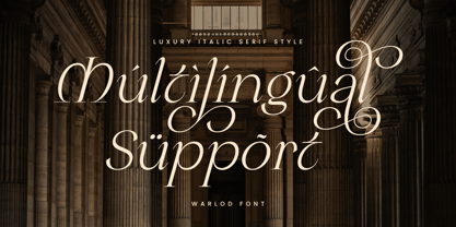 Warlod Font Poster 12