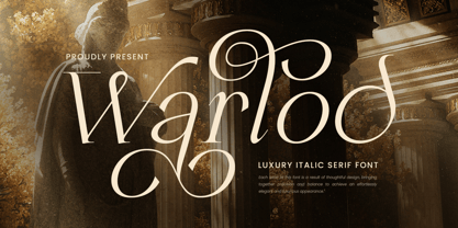 Warlod Font Poster 1