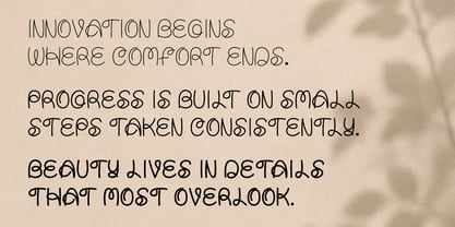 Lorafe Font Poster 10