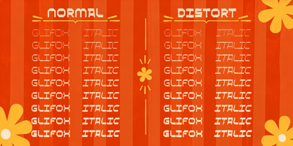 Glifox Font Poster 8