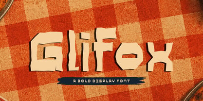 Glifox Font Poster 1