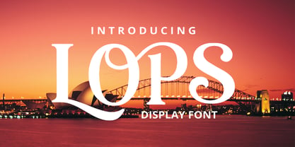 Lopman Font Poster 1