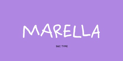 Marella Font Poster 1