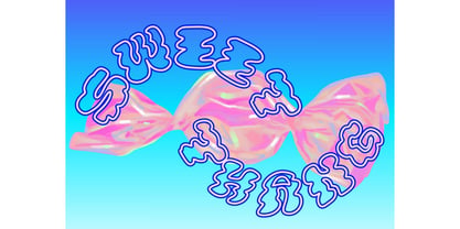 PuffyJacket Font Poster 11