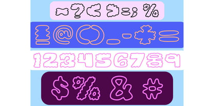 PuffyJacket Font Poster 10